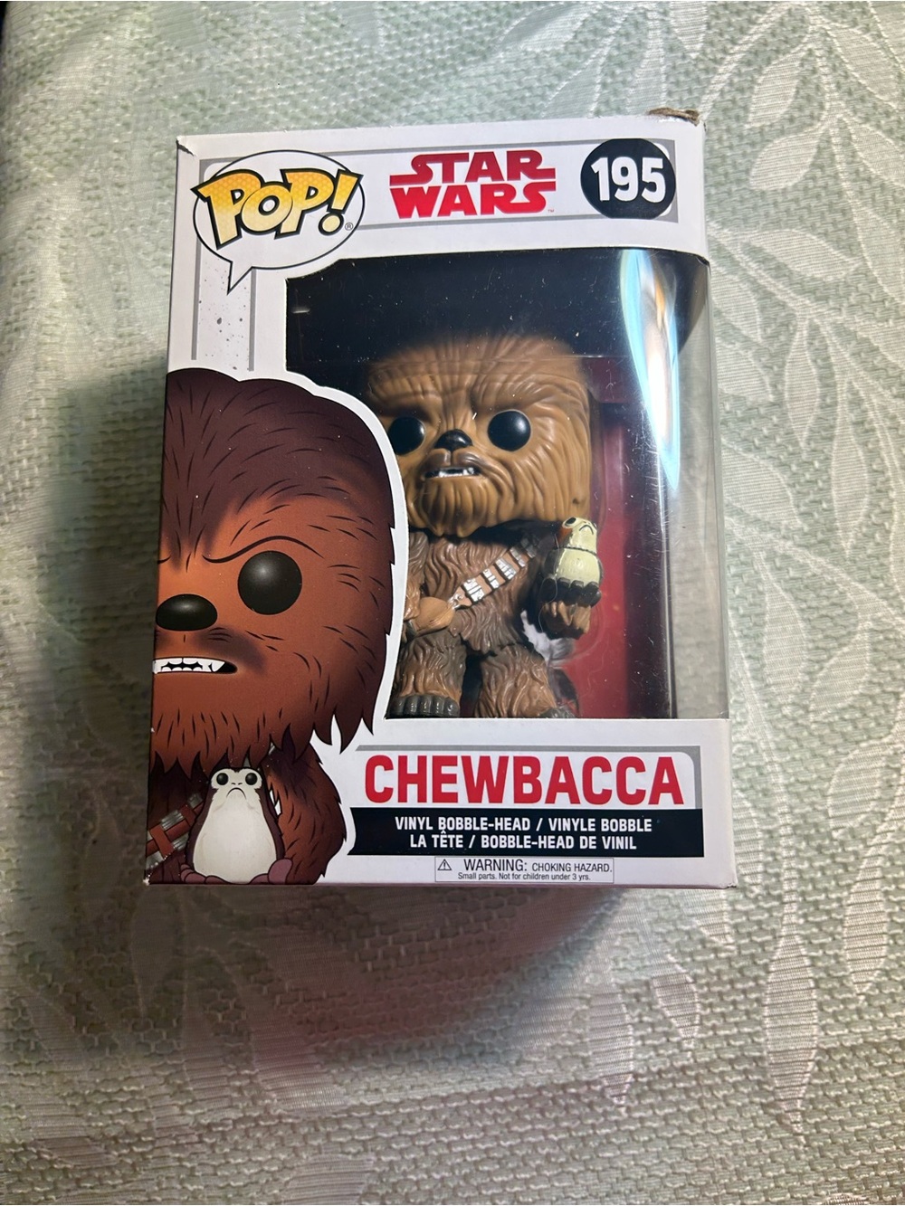 Funko Pop! Star Wars Chewbacca Vinyl Figure - Brown & Cream